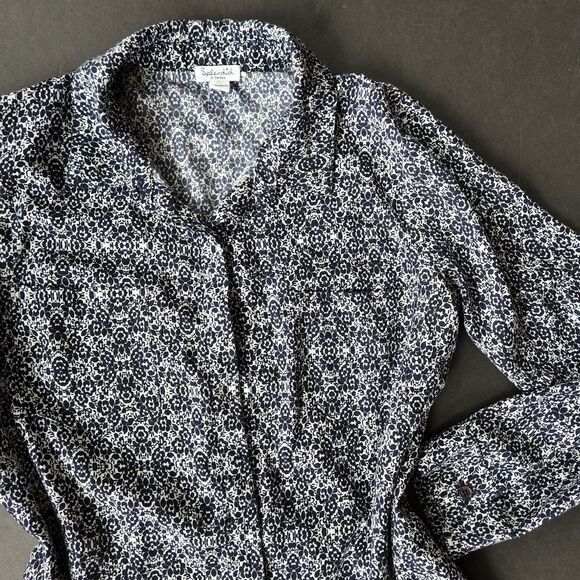 Anthropologie Floral Print Blouse - Picture 3 of 8